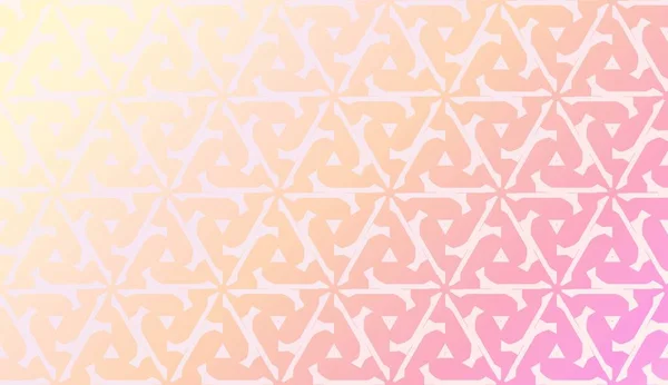 Vektordesign. Illustration mit Dreieckslinie. modernen dekorativen Hintergrund. Pastellverlaufsfarbe — Stockvektor
