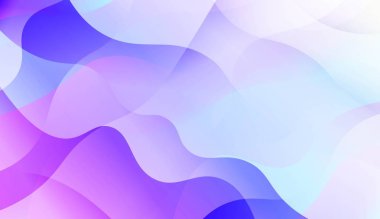 Çizgilerle Geometrik Desen, Dalga. Blur Sweet Dreamy Gradient Renk Arka Plan. Grafik Davetiye Kartınız, Posteriniz, Broşürünüzüz için. Vektör İllüstrasyonu.