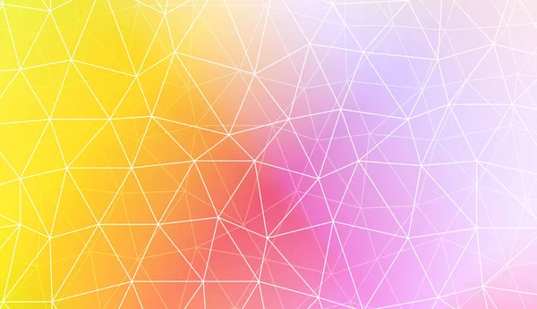 Fondo abstracto geométrico moderno con patrón poligonal con elementos de triángulos Plantilla para papel pintado, diseño de interiores, decoración, página de scrapbooking. Ilustración vectorial. Color de degradado . — Vector de stock