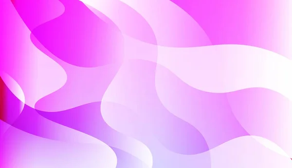 Levendige en vloeiende kleurovergang zachte kleuren Wave geometrische vorm. Voor faxvoorblad, poster, banner van websites. Vector illustratie. — Stockvector