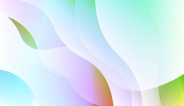 Modern dalgalı arka plan. Yaratıcı şablonlar, kartlar, renk kapakları seti için. Renk gradyan ile vektör Illustration.