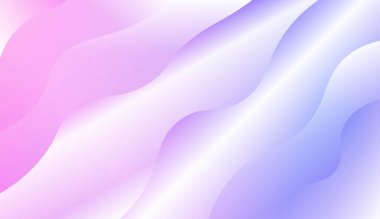 Eğrileri çizgiler Ile modern background şablonu. Tasarım kapak sayfası, poster, banner web siteleri Için. Renk gradyan ile vektör Illustration.