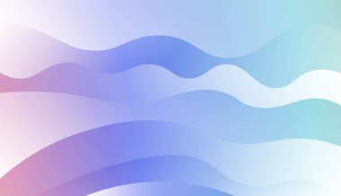 Dalga Modern arka plan. Iş sunumu duvar kağıdı, Flyer, Cover için. Renk gradyan ile vektör Illustration.