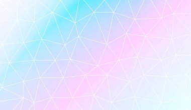 Üçgen tarzı ile çokgen desen orijinal arka plan. El ilanı, ekran, iş sunumu için. Vektör illüstrasyon. Yaratıcı degrade rengi.