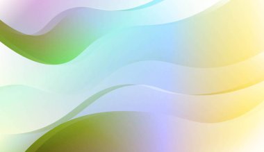 Dalgalı arka plan. Tasarım broşürü, banner, açılış sayfası için. Renk gradyan ile vektör Illustration.