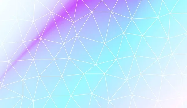 Fondo en patrón poligonal con estilo triangular. Diseño decorativo Para papel pintado de interiores, diseño inteligente, impresión de moda. Ilustración vectorial. Color de gradiente creativo . — Vector de stock