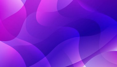 Bulanık dekoratif tasarım Ile soyut stil Içinde dalga, eğrisi hatları. Yaratıcı şablonlar, kartlar, renk kapakları seti için. Renk gradyan ile vektör Illustration.