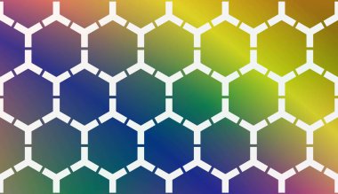 Eğri çizgi Ile şablon arka plan. Vektör Illustration. Soyut bulanık degrade. Flyer, Screen, Business Presentation için