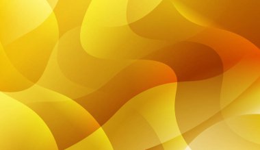 Dinamik dalga efekti Ile soyut arka plan. Tasarım kapak sayfası, poster, banner web siteleri Için. Vektör Illustration altın renk degrade ile.