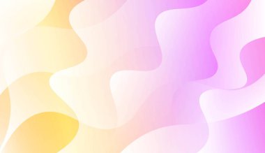 Soyut dalgalı arka plan. Fütüristik reklam için, kitapçıklar. Renk gradyan ile vektör Illustration.