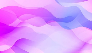 Dalga Soyut Arka Plan. El İle, Broşür, Kitapçık Ve Web Siteleri Tasarım Vektör İllüstrasyon Renk Gradyan ile.