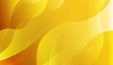 Dinamik dalga efekti Ile soyut arka plan. Tasarım kapak sayfası, poster, banner web siteleri Için. Vektör Illustration altın renk degrade ile.