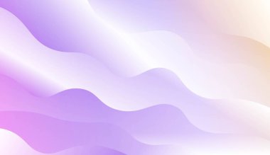 Eğrileri çizgiler Ile modern background şablonu. Tasarım kapak sayfası, poster, banner web siteleri Için. Renk gradyan ile vektör Illustration.