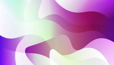 Dalga Geometrik Tasarım, Şekiller ile Fütüristik Stil. Zarif Desen Kapak Kitap için. Renk Gradyan lı Vektör Çizimi.