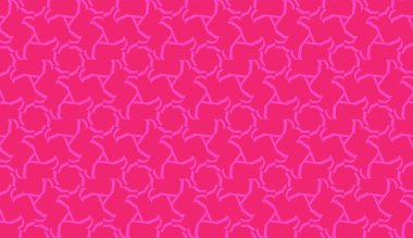 Geometrik desenli şablon. Kusursuz Vektör illüstrasyonu. Üçgen biçimi.