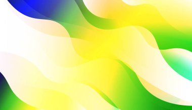 Dalga Gradyan Şekli ile Soyut Arka Plan. Yaratıcı Şablonlar, Kartlar, Renk Kapakları Için Ayarlayın. Renk Gradyan lı Vektör Çizimi.