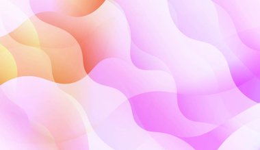 Çizgilerile Dalgalı Arka Plan. Başlık Sayfanız, Reklamınız, Posteriniz, Afişiniz Için Tasarla. Renk Gradyan lı Vektör Çizimi.