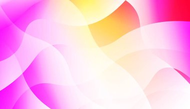 Dalga Gradyan Şekli ile Soyut Arka Plan. Yaratıcı Şablonlar, Kartlar, Renk Kapakları Için Ayarlayın. Renk Gradyan lı Vektör Çizimi.