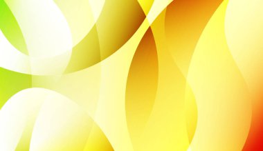 Yaratıcı Parlak Dalgalar. Tasarım El Ilanı, Banner, Açılış Sayfası için. Renkli Vektör İllüstrasyonu.