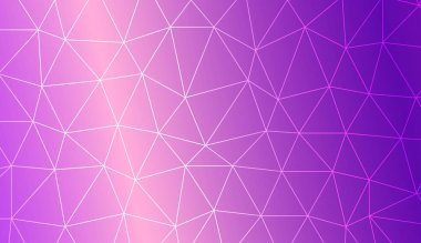 Üçgen mozaik kaplama. Modern tasarım senin işin, projen. Vektör çizimi. Yaratıcı gradyan rengi