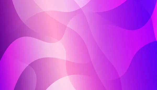 Футуристический дизайн сине-фиолетового цвета Геометрический Wave Shape. Для изящной обложки. Векторная иллюстрация с цветным градиентом . — стоковый вектор