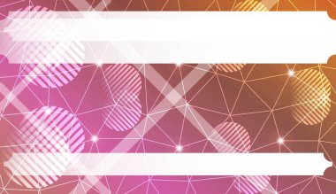 Üçgen tarzı ile çokgen desenli dekoratif desen. Fikrin için dekoratif tasarım. Vektör illüstrasyon. Bulanık Arka Plan, Düzgün Degrade Doku Rengi.