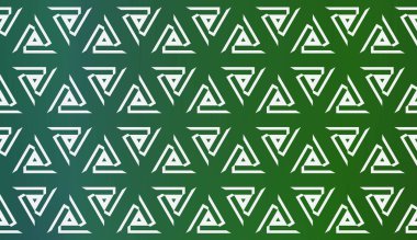 Geometrik desenle şablon. Vektör Illustration. Üçgenler stili. Renkli degrade arka plan