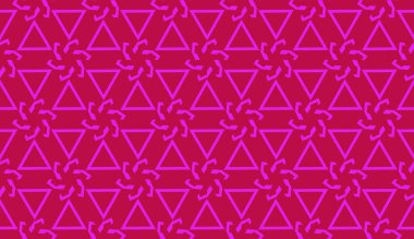 Soyut illüzyon üçgenleriyle desen. Kusursuz Vektör illüstrasyonu. İşiniz için, sunum, moda baskısı.