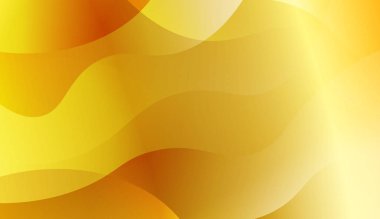 Dinamik dalga efekti Ile soyut arka plan. Tasarım kapak sayfası, poster, banner web siteleri Için. Vektör Illustration altın renk degrade ile.