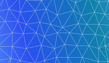 Üçgen şeklinde dekoratif desen. Fikrin için dekoratif tasarım. Vektör çizimi. Yaratıcı gradyan rengi.