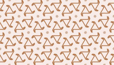 Eğri çizgili modern desen. Üçgenler, doğrular, geometrik elementler. Kusursuz Vektör illüstrasyonu. Broşür, duvar kağıdı, sunum, kağıt için tasarım.