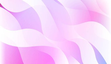 Eğriçizgileri, Dalga Şekli ile Şablon Soyut Arka Plan. İş Sunum Duvar Kağıdı, El İlanı, Kapak için. Renk Gradyan lı Vektör Çizimi.