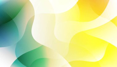 Eğriçizgileri, Dalga Şekli ile Şablon Soyut Arka Plan. İş Sunum Duvar Kağıdı, El İlanı, Kapak için. Renk Gradyan lı Vektör Çizimi.