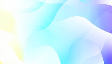 Çizgilerle Geometrik Desen, Dalga. Blur Sweet Dreamy Gradient Renk Arka Plan. Grafik Davetiye Kartınız, Posteriniz, Broşürünüzüz için. Vektör İllüstrasyonu.