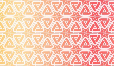 Soyut modern süslemeli tasarım modeli. Üçgen stili. Gradyan Parlak Arkaplan Renkleri. Soft Banner Şablonu için. Vektör İllüstrasyonu. İşiniz için Fikir