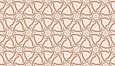 Geometrik desenli şablon. Kusursuz Vektör illüstrasyonu. Üçgen biçimi.