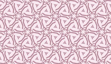 Çokgen geometrik elementlerle desen. Kusursuz Vektör illüstrasyonu. Duvar kağıdı şablonu, iç tasarım, dekorasyon, hatıra defteri sayfası.