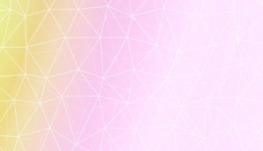 Üçgen tarzı ile çokgen desen soyut çizgi ile desen. Modern iç tasarım için, moda baskı. Vektör illüstrasyon. Yaratıcı degrade rengi.