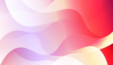 Renkli Degrade Renkli Arka Plan Duvar Kağıdı ile Geometrik Dalga Şekli. Tasarım reklamınız, Banner'ınız, kapak sayfanız için. Vektör İllüstrasyonu.