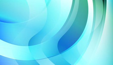 Eğri Çizgi ve Dalga Katmanı Arka Planı. Kapak Sayfası, Açılış Sayfası, Banner için. Renkli Vektör İllüstrasyonu.