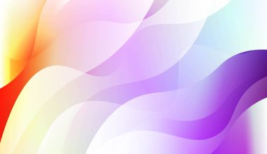 Pürüzsüz Soyut Renkli Gradyan Arka Planlar ile Geometrik dalga şekli. Broşür, afiş, duvar kağıdı, mobil ekran için. Vektör İllüstrasyonu.