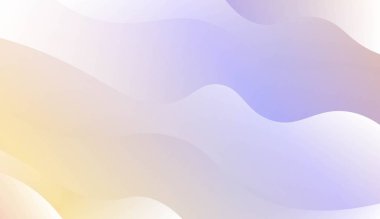 Dalga, eğrisi hatları Ile modern tarzda bulanık dekoratif tasarım. Tasarım, sunum, Iş için. Renk gradyan ile vektör Illustration.