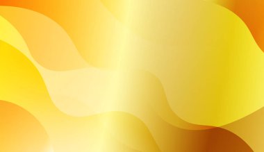 Dinamik dalga efekti Ile soyut arka plan. Tasarım kapak sayfası, poster, banner web siteleri Için. Vektör Illustration altın renk degrade ile.