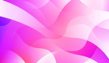 Degrade Bulanık Soyut Arka Plan ile Geometrik Dalga Şekli. Tebrik kartı, el ilanı, poster, broşür, banner takvim için. Vektör İllüstrasyonu.