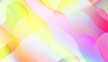 Dalgalı arka plan. Yumuşak renk degrade arka plan. Tebrik kartı, el Ilanı, davetiye için. Vektör Illustration.