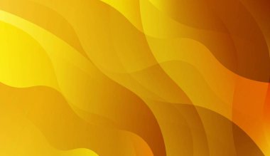 Soyut altın dalgalar. Fütüristik teknoloji tarzı arka plan. Iş sunumu duvar kağıdı, Flyer, Cover için. Renk gradyan ile vektör Illustration.