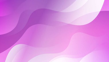 Soyut parlak dalgalar. Kapak sayfası, açılış sayfası, banner için. Renk gradyan ile vektör Illustration.