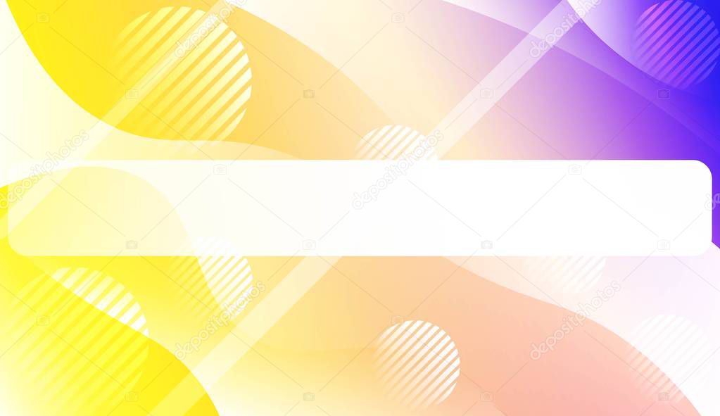 Abstract Waves, Line, Geometric Shape. Futuristic Technology Style Background. For Creative Templates, Cards, Color Covers Set. Vector Illustration with Color Gradient.