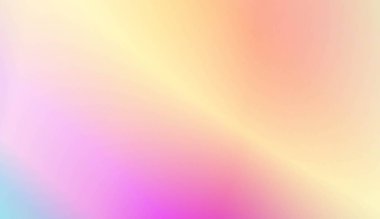 Soyut Bulanık Gradyan Arka Plan. Parlak web sitesi afiş, davet kartı, ekran duvar kağıdı için. Vektör İllüstrasyonu.