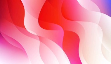 Dalga Geometrik Tasarım, Şekiller ile Fütüristik Stil. Zarif Desen Kapak Kitap için. Renk Gradyan lı Vektör Çizimi.